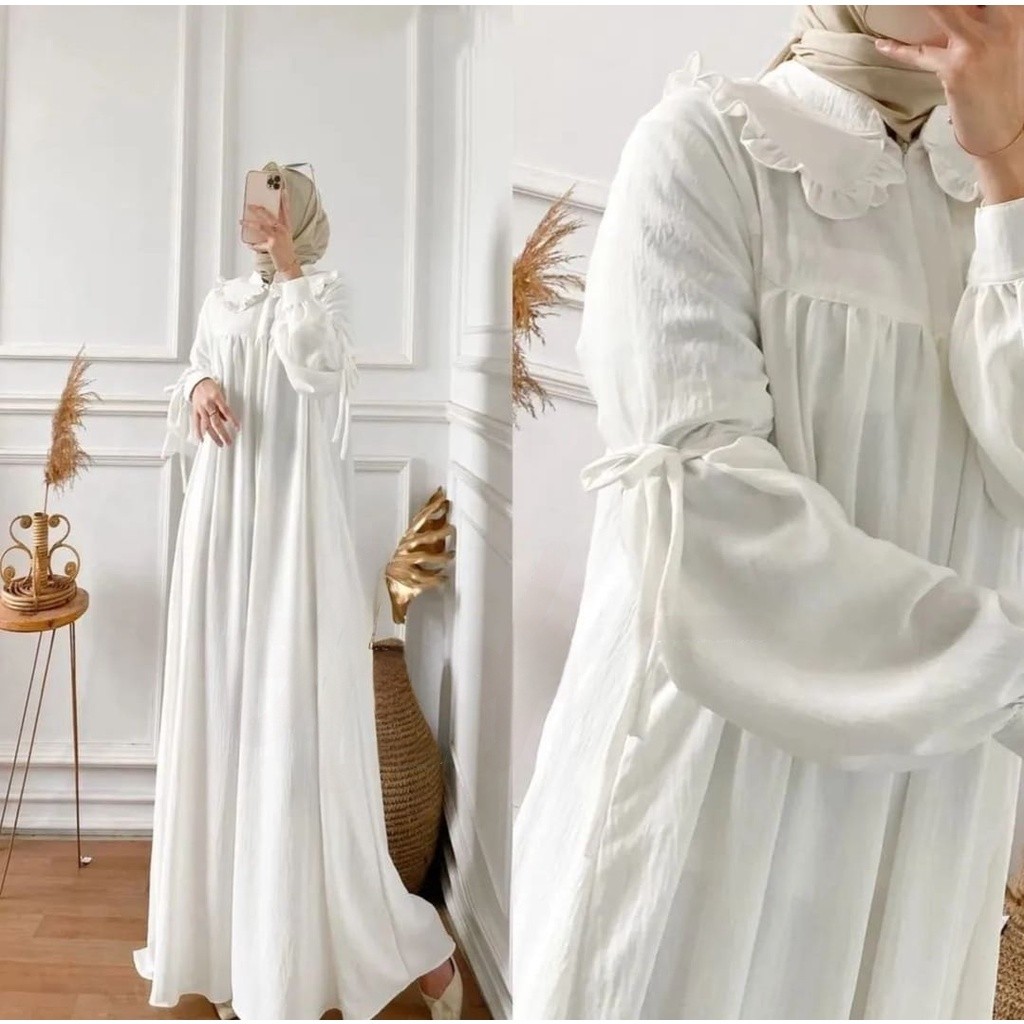 Dres Muslimah Gamis Busui Gamis Wanita Syar'I Dress Gamia Elegan Maxi Trend Busana Murah Gamis Jumbo