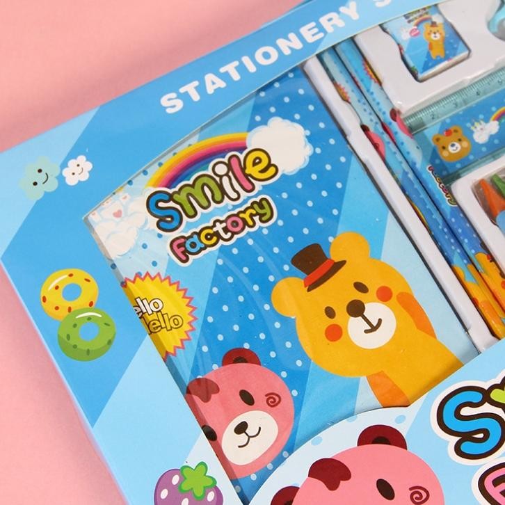 

df-7 COD - S5982 Set Alat Tulis 8 In 1 / Set Alat Tulis Anak Motif Kartun / Set Alat Tulis 8 In 1 Lucu / Stationery Set 8 In 1 Lucu Terlaris