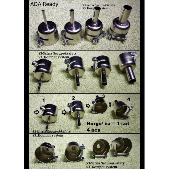 CORONG SOLDER UAP LK8032 MATA BLOWER KEPALA NOZZLE LION KING LK 8032