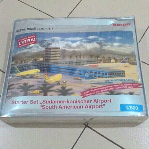 HERPA WING 1:500 STARTER SET " SOUTH AMERICAN AIRPORT "