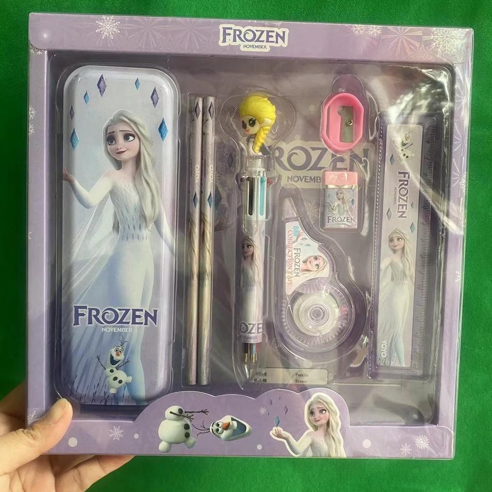 

hj-77 Paket alat tulis Alat Tulis / Set Alat Tulis / Paket Alat Tulis Anak Stationary Set Karakter Untuk TK Dan SD / Alat tulis set karakter / Stationery set Lucu Hadiah Viral