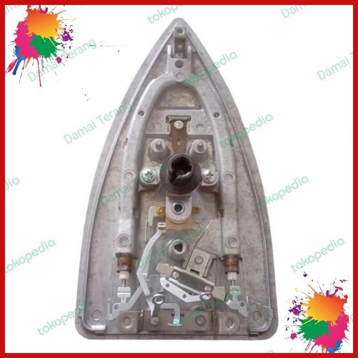 (DAM) SOLE PLATE ASSY SETRIKA PHILIPS HI 114 HI114 ORIGINAL