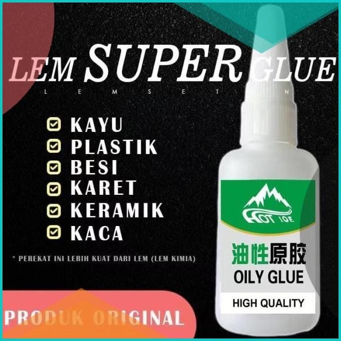 

Oily Glue Lem Keramik Lem Super Serbaguna Cairan Super Perekat Kuat P