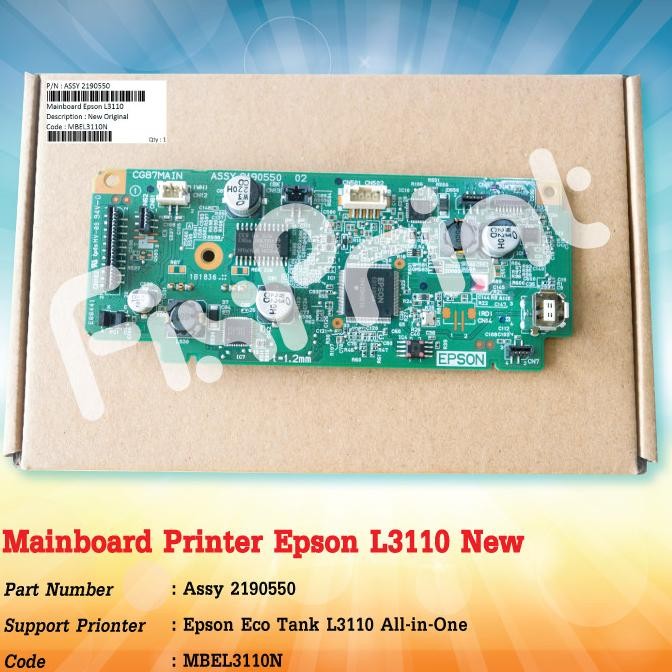 TERBARU - Mainboard Printer Epson L3110 Motherboard Logic Board L3110 Original