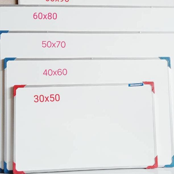 

tre-57 30x50 papan tulis WHITEBOARD Premium