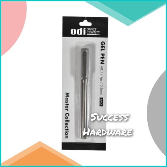 

ODI PREMIUM PEN GEL 0.5MM BRONZE - HITAM PREMIUM CAP GEL INK PEN 0.5M