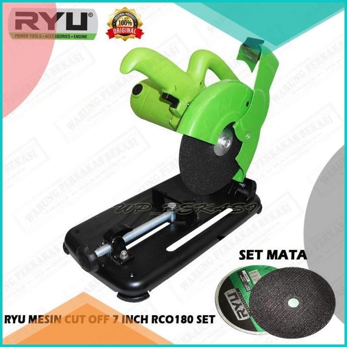 TEKIRO RYU Cutting Wheel Chop Saw / Mesin Potong Besi 7 inch RCO180 1