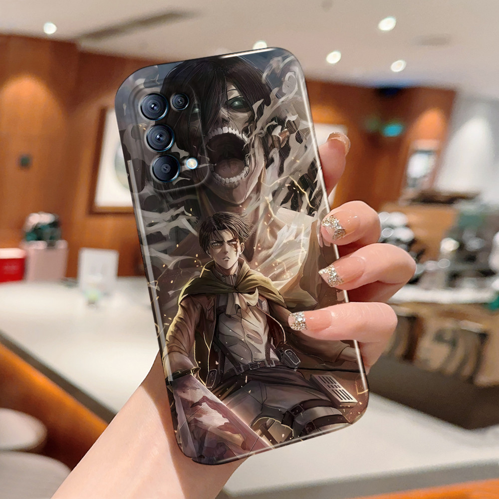 Hard case Akrilik Feilin Kompatibel Untuk OPPO F9 F11 Reno 5 Reno8 5G aesthetics ponsel casing  Atta
