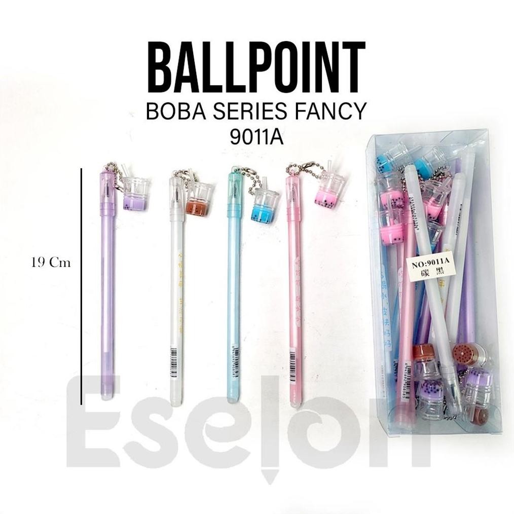 

Big Sale!!! Pulpen / 12pcs pulpen gel+gantungan BOBA / Pulpen fancy / Pulpen gel Boba 9011A Sale