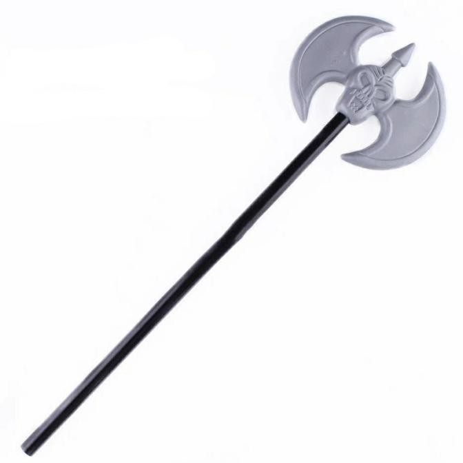 oiu Two Side Axe Grim Reaper blade Halloween Costume Props TERLARIS