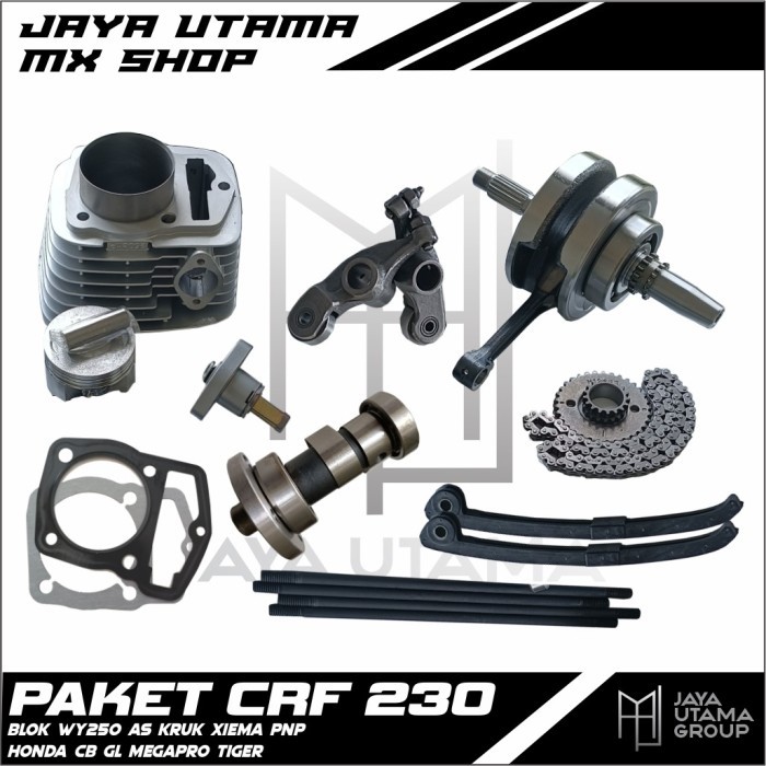 paling diminati] Paket Bore Up Honda CRF 230 CB 250 PNP Tiger Megapro GL Neotech up 223