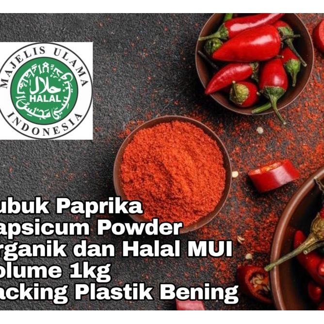 

Bubuk Paprika 1Kg Capsicum Powder Halal Organik