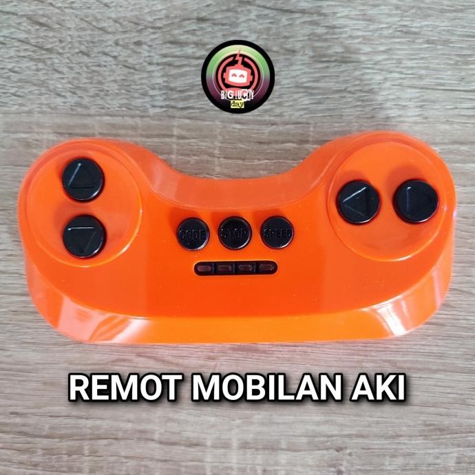 Remot Mobilan Aki 6V / 12V Remote Control Mobilan Anak Warna Oren Part Original