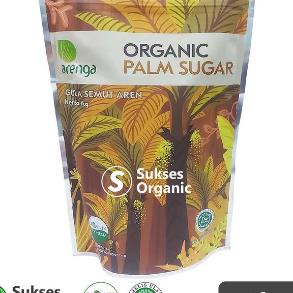 

Organic Palm Sugar/Gula Semut Aren Organik Halal | Arenga | 1Kg