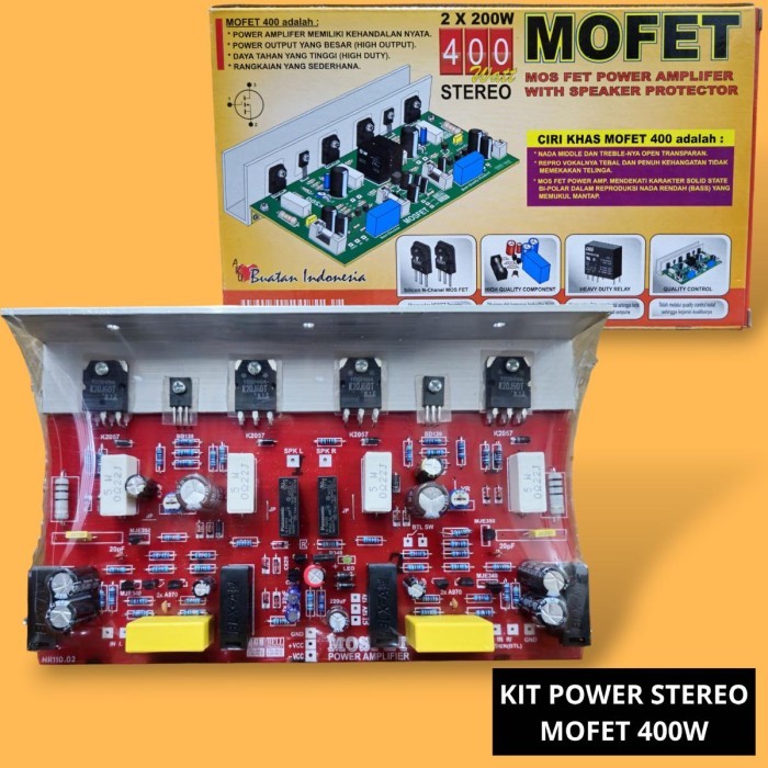 +++++] Kit Power Stereo Mofet 400W