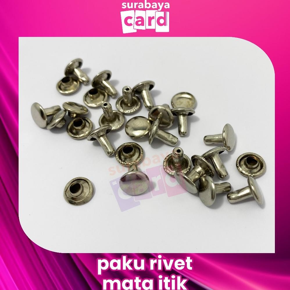 

Murah Paku Rivet Ripet Centang Keling Bolak Balik Mata Itik Pita Lanyard 8Mm Terlaris