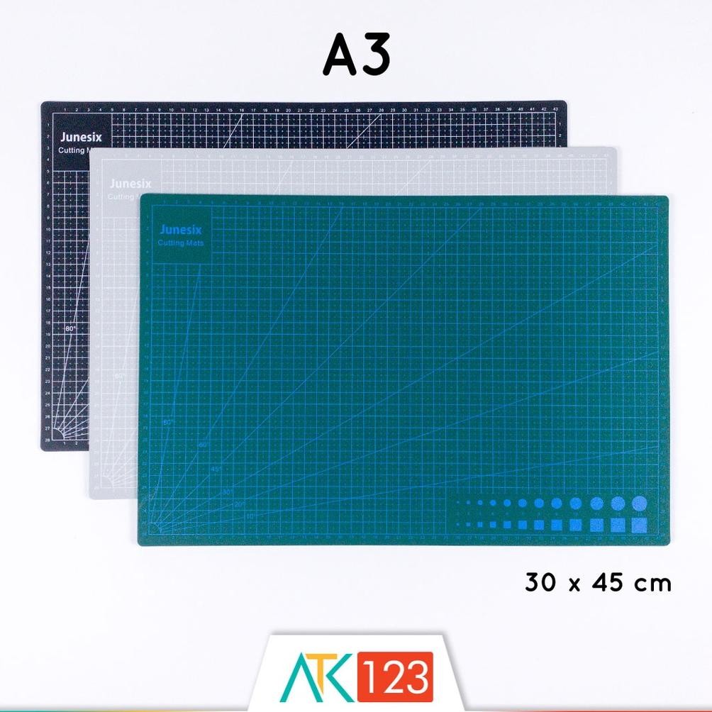 

Sale Alas Potong / Cutting Mat / Pad / Board A3 Dua (2) Sisi / Two-Sided / Double-Sided / Reversible Junesix Terbaru