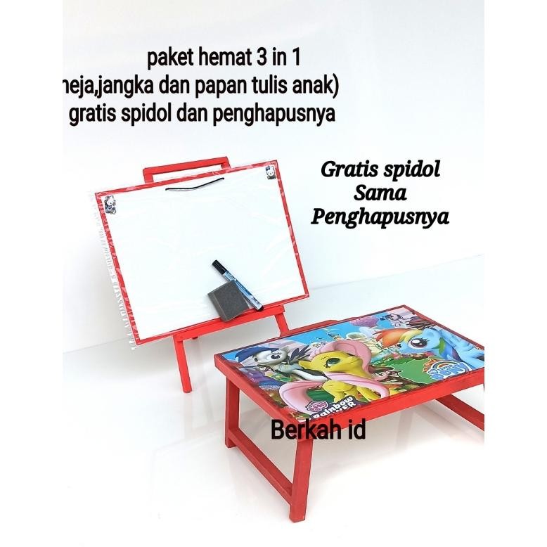 

Terlaris Alat Tulis Anak Lengkap 1Set/Paket Hemat Alat Tulis Anak 3In1(Papan+Penyangga+Meja) Baru