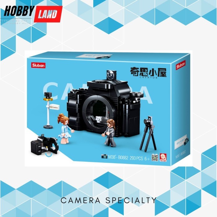 BOOM SALE Mainan Brick Sluban Model Shop Toko alat Musik