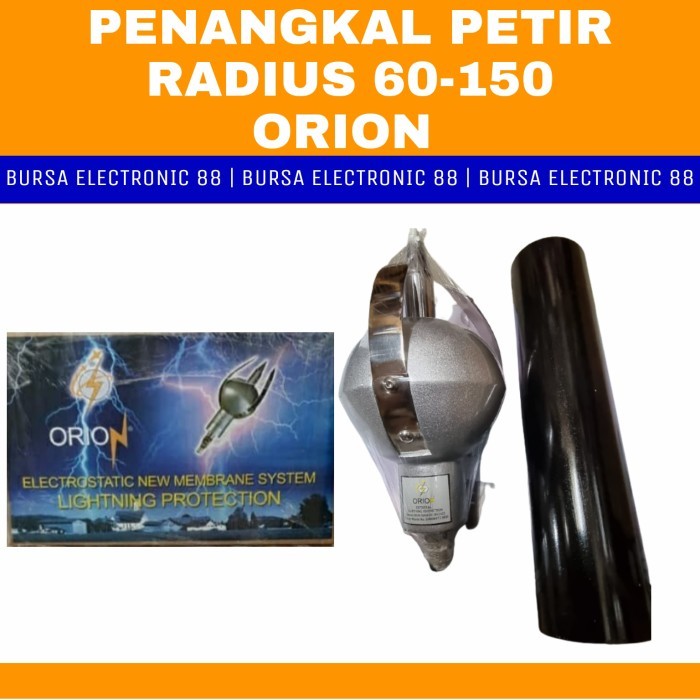 ] Penangkal petir radius 60-150 Orion splitzen jarum petir
