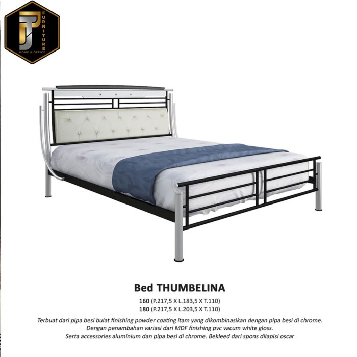 langsung order saja] Tempat Tidur Besi Siantano Bed Thumbelina Murah Pontianak