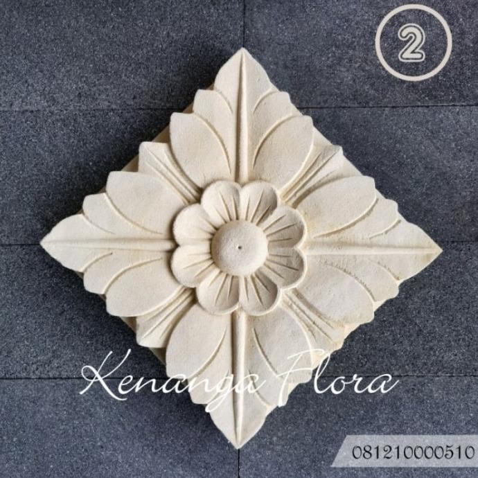 Barang Terlaris Nas-243 Ornamen Relief Hiasan Dinding Pagar Batu Alam Sayouwont