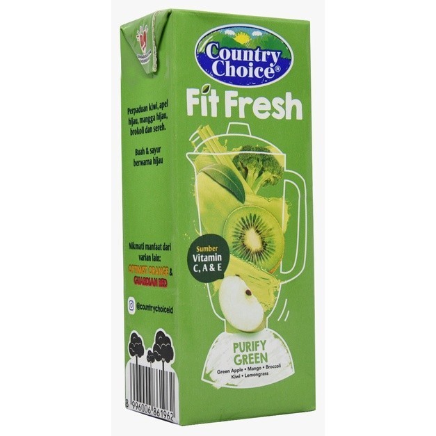 

COUNTRY CHOICE Fit Fresh Purify Green 250ml