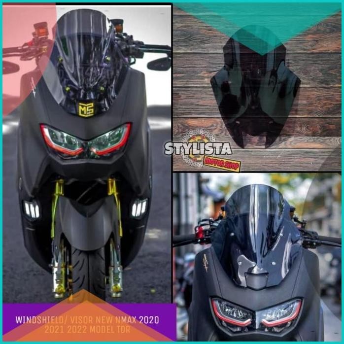 VISOR NEW NMAX MODEL TDR WINDSHIELD NMAX 2020 2021 2022 MODEL TDR 140