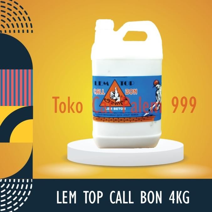 Lem Beton Calbond / Calbon / Kalbon Perekat Beton 5 Liter Kode Produk 55508