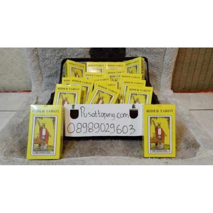 paling diminati] KARTU RAMAL TAROT RIDER + BUKU PANDUAN BAHASA INDONESIA