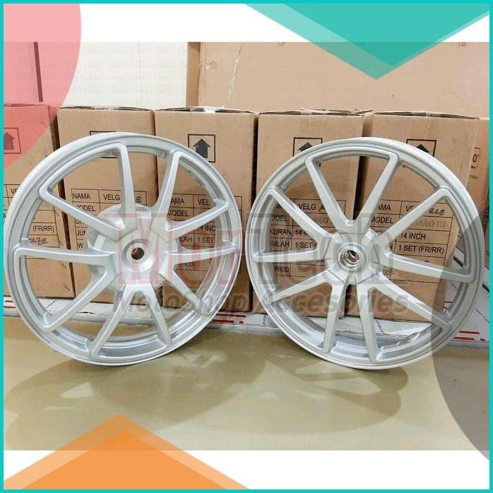 Velg Pelek Racing Tapak Lebar Ring 14 Chemco Evo Beat Scoopy fi esp 1