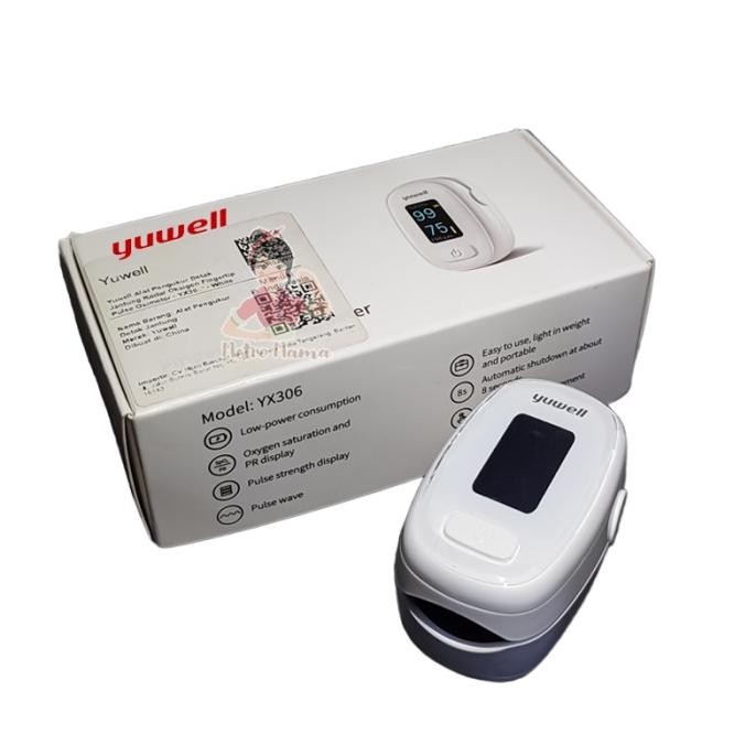 Sale | Promo Oximeter Yuwell Yx306 Fingertip Pulse Oximeter Alat Ukur Kadar Oksigen