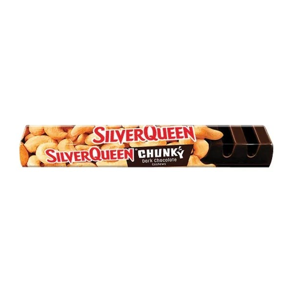 

SILVER QUEEN CHUNKY BAR DARK 85 GR