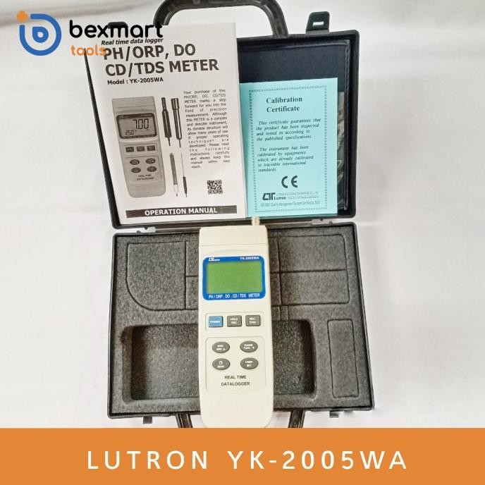 Terbaru LUTRON YK-2005WA PH,ORP,CD/TDS,DO Temp/YK2005WA bex90 dijamin