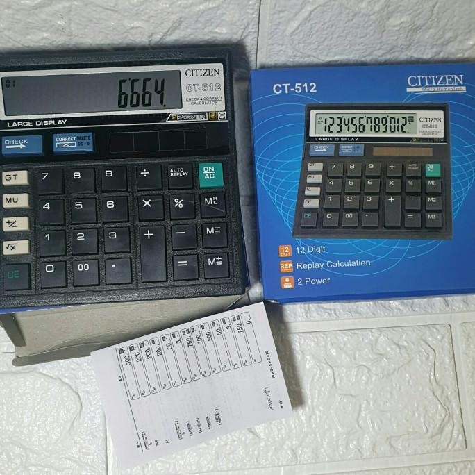 

et-98 kalkulator citizen 12 digit Murah
