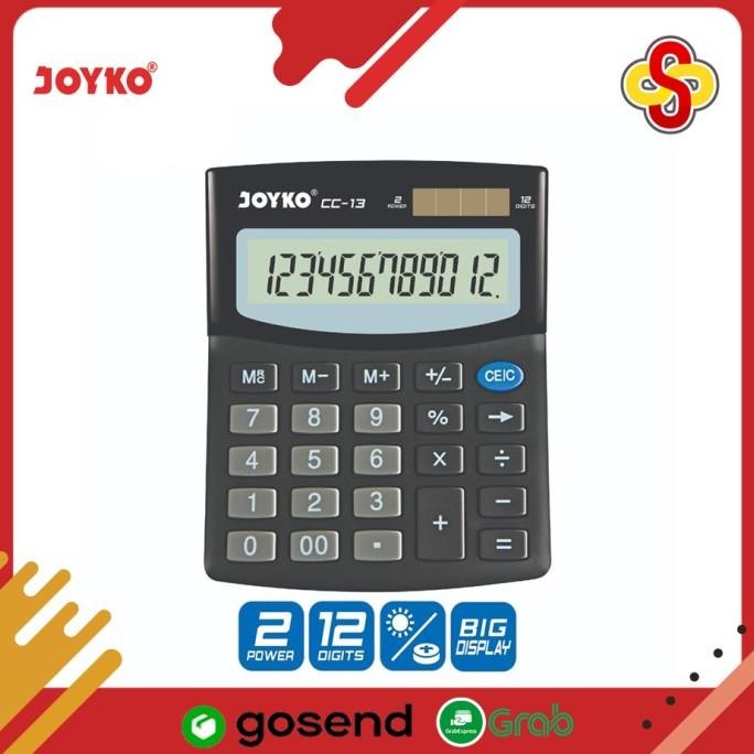 

WDM-2227 Kalkulator / Calculator Joyko CC-13 / 12 Digits Termurah
