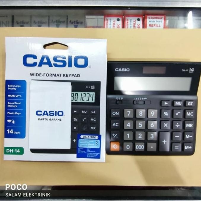 

see-97 Kalkulator Casio DH-14 14Digit Original Premium