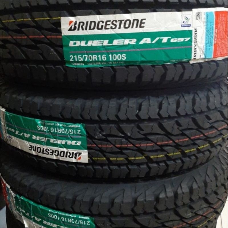 Ban Bridgestone Dueler AT 697 215/70/R16 Innova Rush Terios