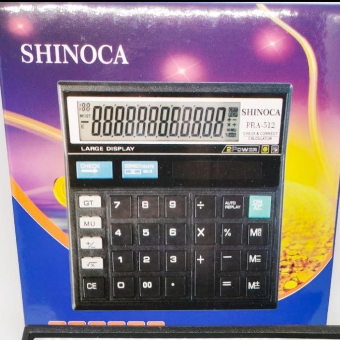 

2er-54 KALKULATOR SHINOCA PRA- 512 Terlaris