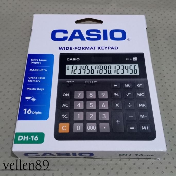 

TY69 Kalkulator Casio DH-16 (16 digit) Original Viral