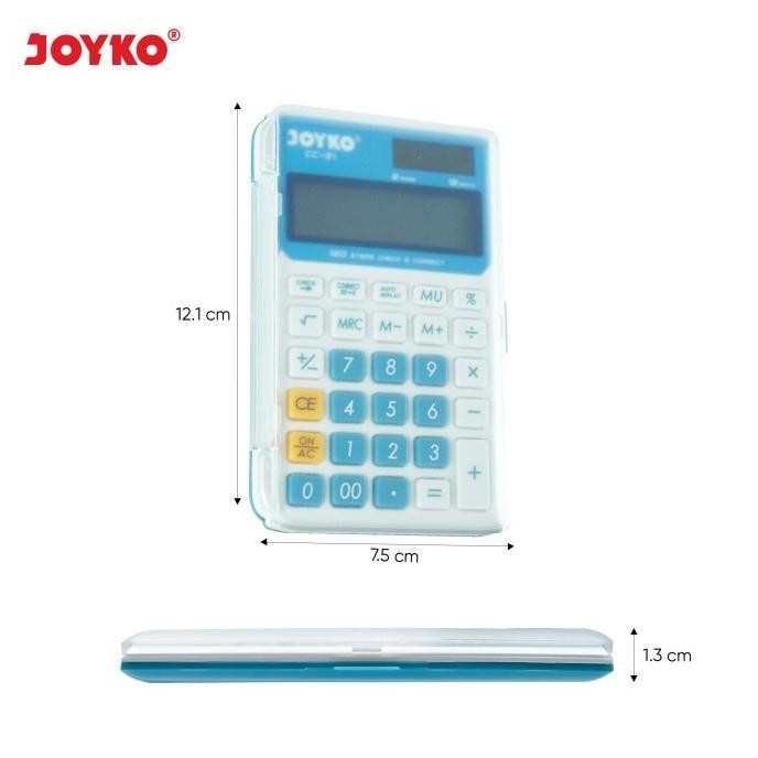 

NI06 Calculator / Kalkulator Joyko CC-21 / 12 Digits / Check Correct Sale