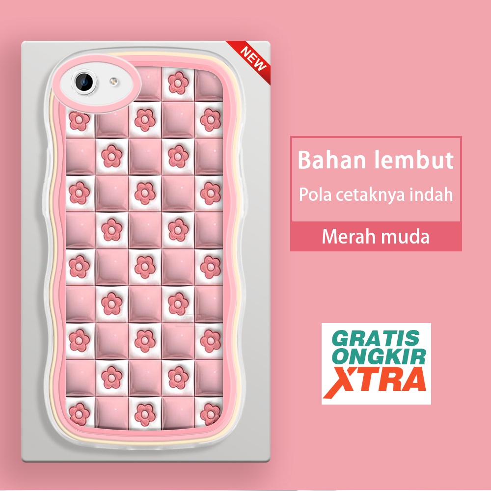 jinsouwe OPPO F1S F3 F5 PLUS F7 YOUTH F11 PRO lite F9 A3 A7X Realme 2 Pro  Casing Ponsel  Bunga saku