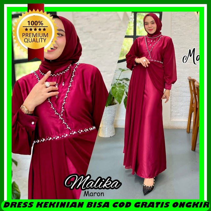 Gamis Pesta Mewah Elegan Terbaru 2023 Import Premium Baju Brokat Kondangan Terbaru 2023 Remaja Dreas