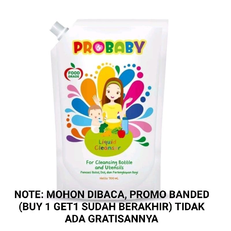 Probaby Liquid Cleanser 450ml Sabun Pencuci botol susu Bayi