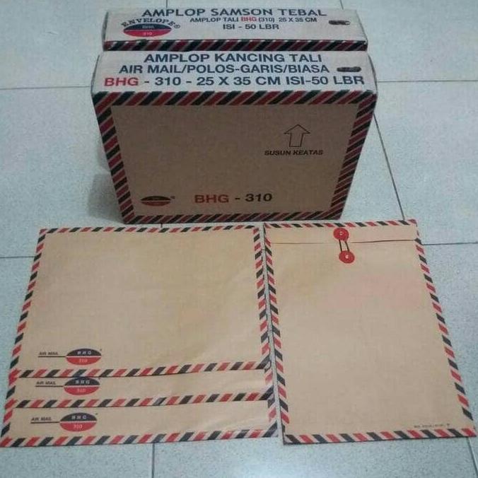 

Amplop Coklat Tali Folio F4 Amplop Airmail BHG Dokumen Document