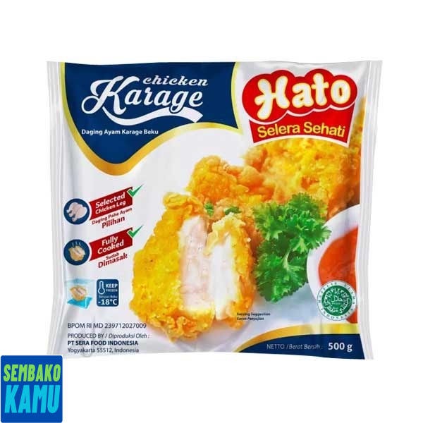 

Hato Chicken Karage 500 gr - Frozen