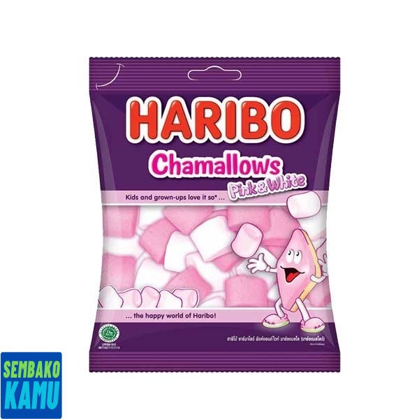 

Haribo Chamallows Phink White 70 gr - Permen