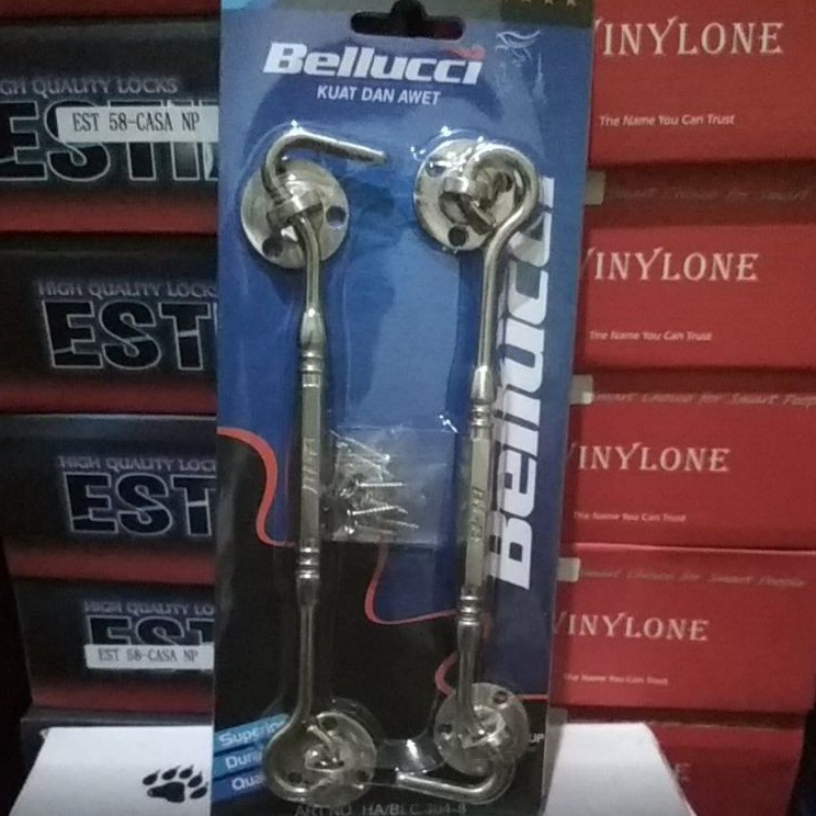 ➫ Hak Angin Bellucci 304-8 Hak Angin Bellucci 8" isi 2 pcs c Produk Premium ❥.