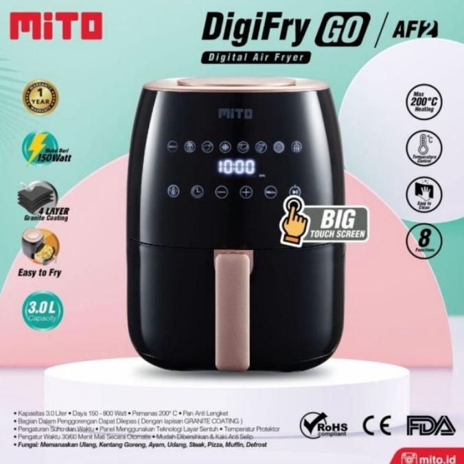 {{{{}}] Airfryer Mito AF2 Go 3 liter