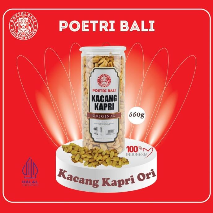 

Poetri Bali- Kacang Kapri Bali Original 550 gram | Oleh-oleh Khas Bali